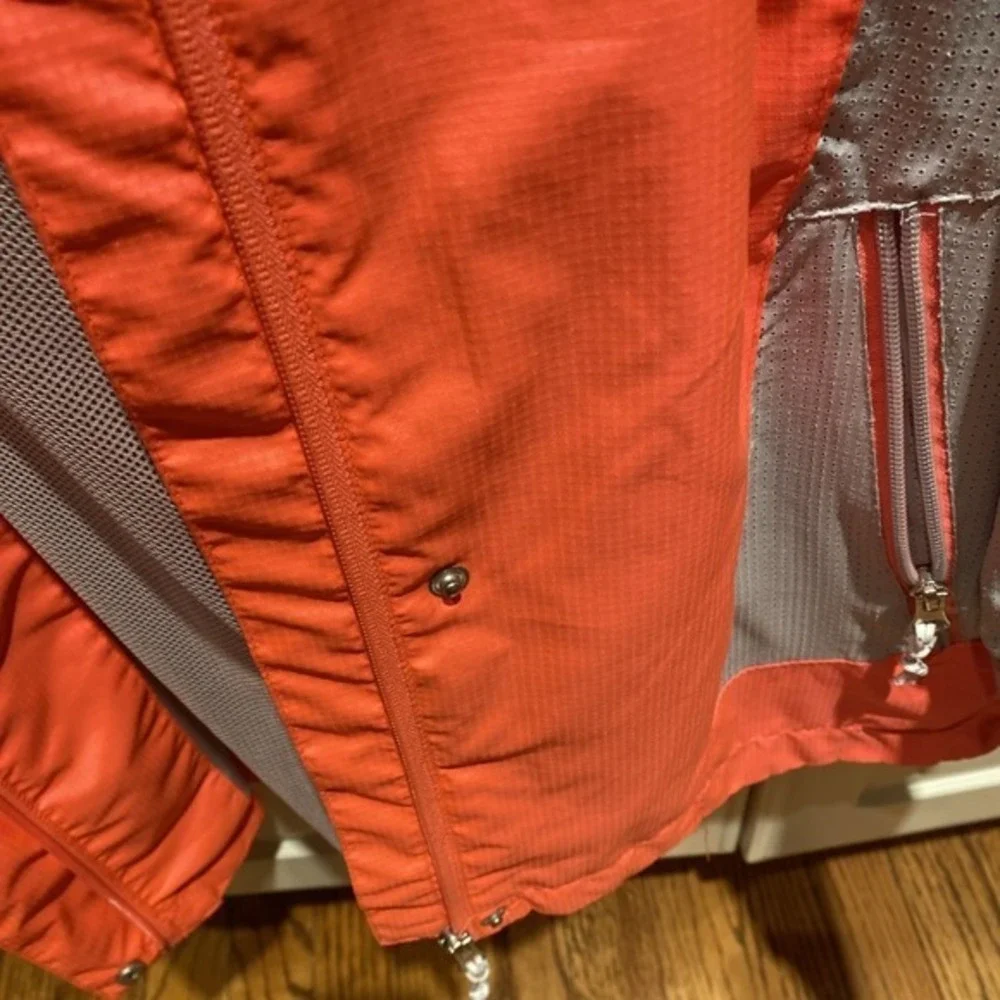Free Country Women's L Orange/gray Athletic Jacket‎ 3642